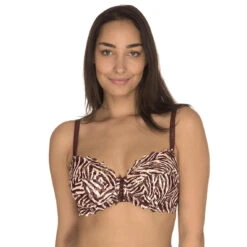 Soutien-gorge Avec Armatures Arum Mosaïc Sans Complexe - Noir