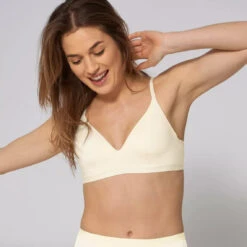 Sloggi Soutien-gorge Ampliforme Sans Armatures - Ivoire