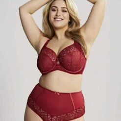 Soutien-gorge Emboitant Armatures - Rouge