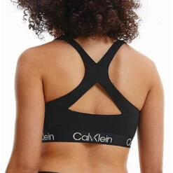 CALVIN KLEIN UNDERWEAR Bralette Logotee Sans Armatures - Noir -Lemon Curve Soldes Magasin bralette logotee sans armatures noir 3232757 3 1140x1140