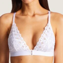 Aubade Bralette Sans Armatures Blanche