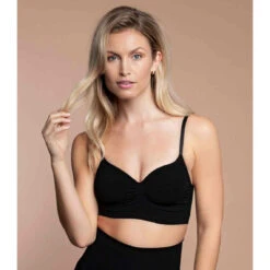 Bye Bra Bralette Sans Armatures Invisible - Noir