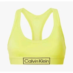 CALVIN KLEIN UNDERWEAR Bralette Sans Armatures - Jaune