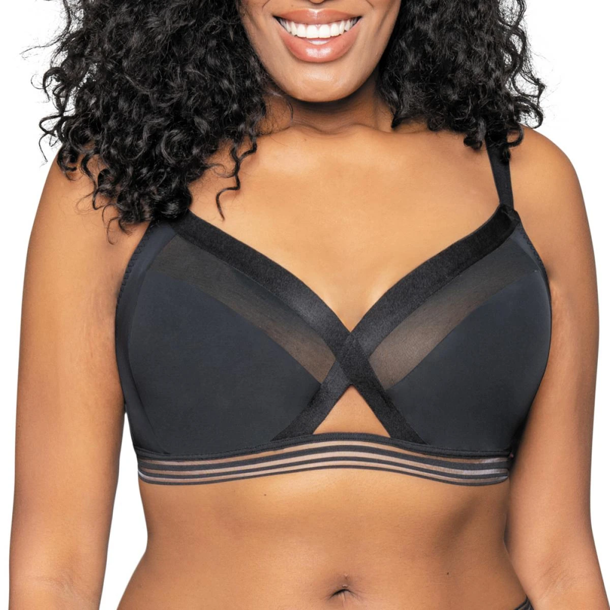 Curvy Kate Bralette Sans Armatures Noire 1 Curvy Kate Bralette Sans Armatures Noire