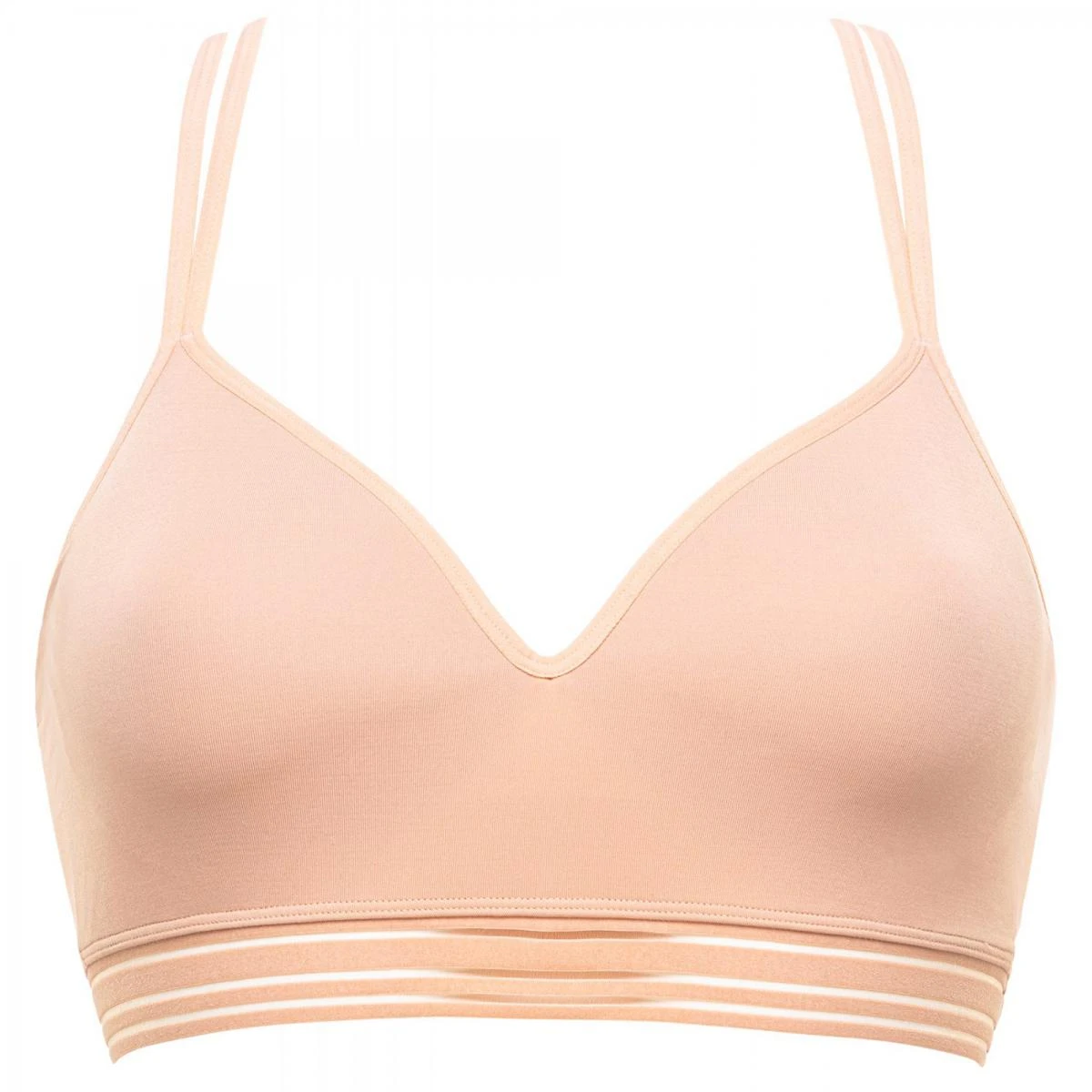 Brassière Coques Sans Armatures - Beige 2 Brassière Coques Sans Armatures - Beige – Image 2