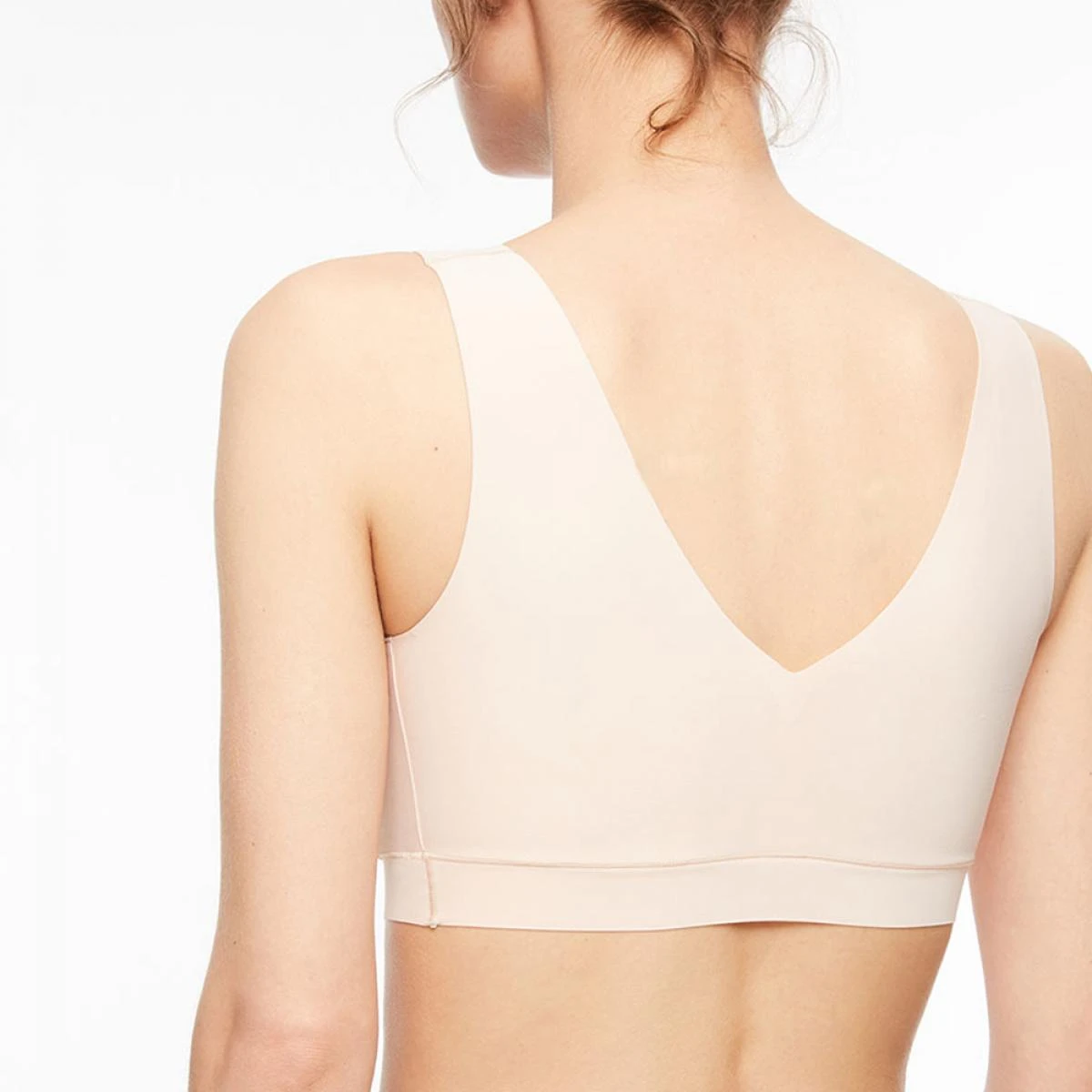 Chantelle Brassière Paddée Sans Armatures Vneck Beige 3 Chantelle Brassière Paddée Sans Armatures Vneck Beige – Image 3