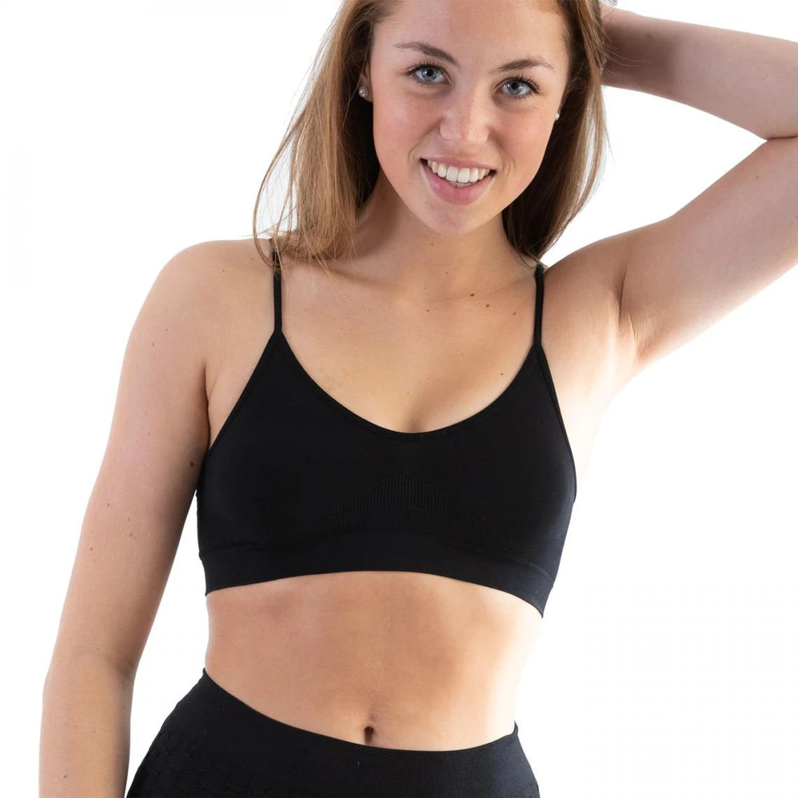 Brassière Raffermissante Confort Fines Bretelles Noire 2 Brassière Raffermissante Confort Fines Bretelles Noire – Image 2