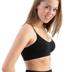 Brassière Raffermissante Confort Fines Bretelles Noire 7 Brassière Raffermissante Confort Fines Bretelles Noire -Lemon Curve Soldes Magasin brassiere raffermissante confort fines bretelles noir 3178652 4 1140x1140