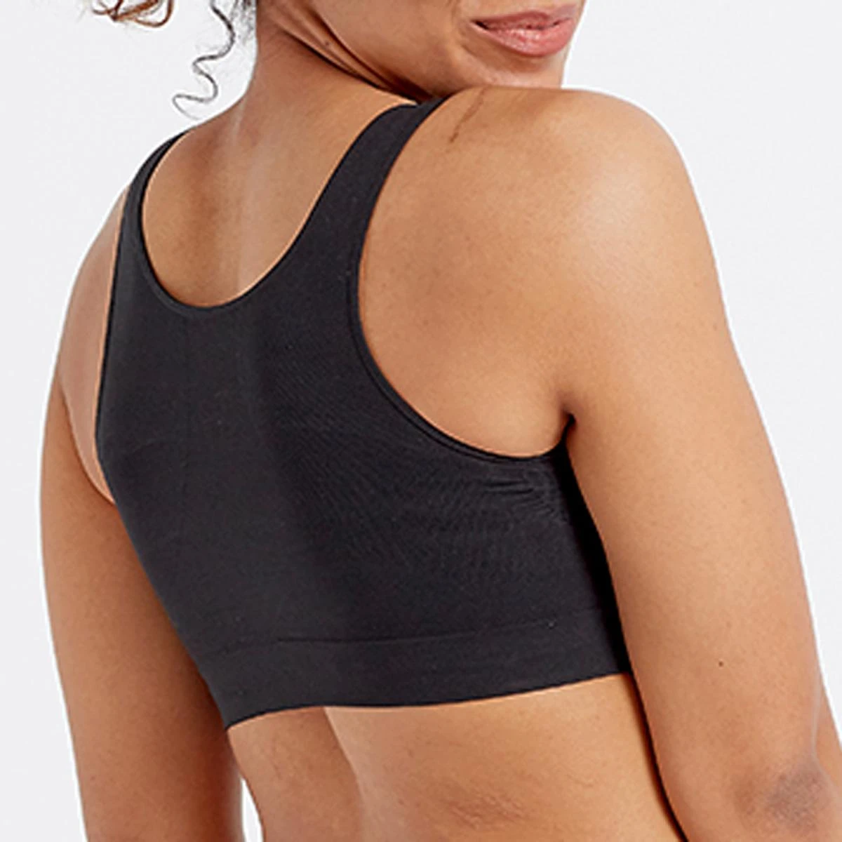 Brassière Sans Armatures Noire 4 Brassière Sans Armatures Noire – Image 4