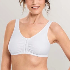 Amoena Soutien-gorge Sans Armatures - Ouvert Devant - Blanc -Lemon Curve Soldes Magasin frances sans armatures ouvert devant blanc blanc 3433588 2 1140x1140