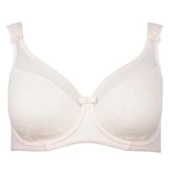 Berlei Soutien-Gorge Minimiseur Dentelle Ivoire-Rose