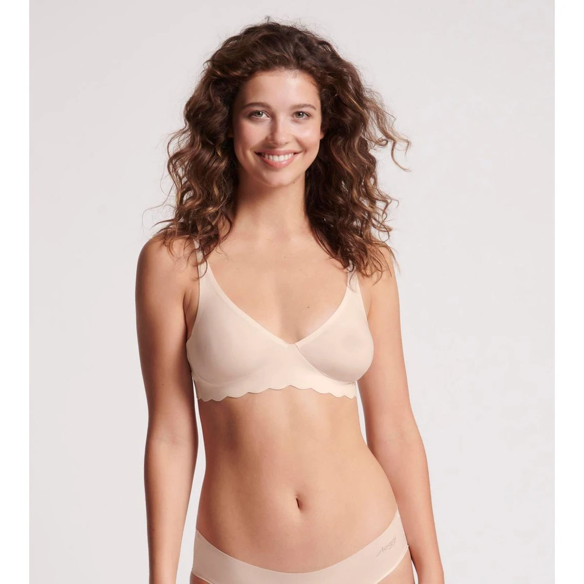 Sloggi Soutien-Gorge Sans Armature - Beige 1 Sloggi Soutien-Gorge Sans Armature - Beige