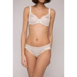 MAISON LEJABY Souten-gorge Cerclé Blanc -Lemon Curve Soldes Magasin souten gorge cercle blanc 16433 lys 2 1200x1200