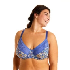 Soutien-gorge à Armatures Bleu Gazette