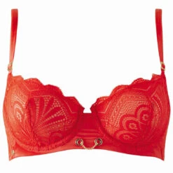 Soutien-gorge à Armatures Rouge