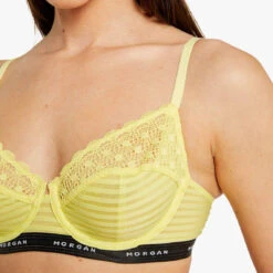 Soutien-gorge à Armatures Jaune