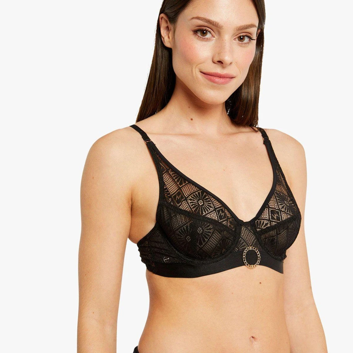 Soutien-gorge à Armatures Noir 1 Soutien-gorge à Armatures Noir