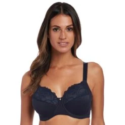 Soutien-gorge Emboîtant Armatures Fantasie MEMOIR Navy -Lemon Curve Soldes Magasin soutien gorge a armatures renfort lateral bleu 308353 2 1200x1200