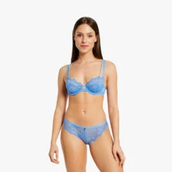Soutien-gorge à Armatures - Bleu -Lemon Curve Soldes Magasin soutien gorge a armatures sarah dentelle 3470668 6839832 32 1140x1140