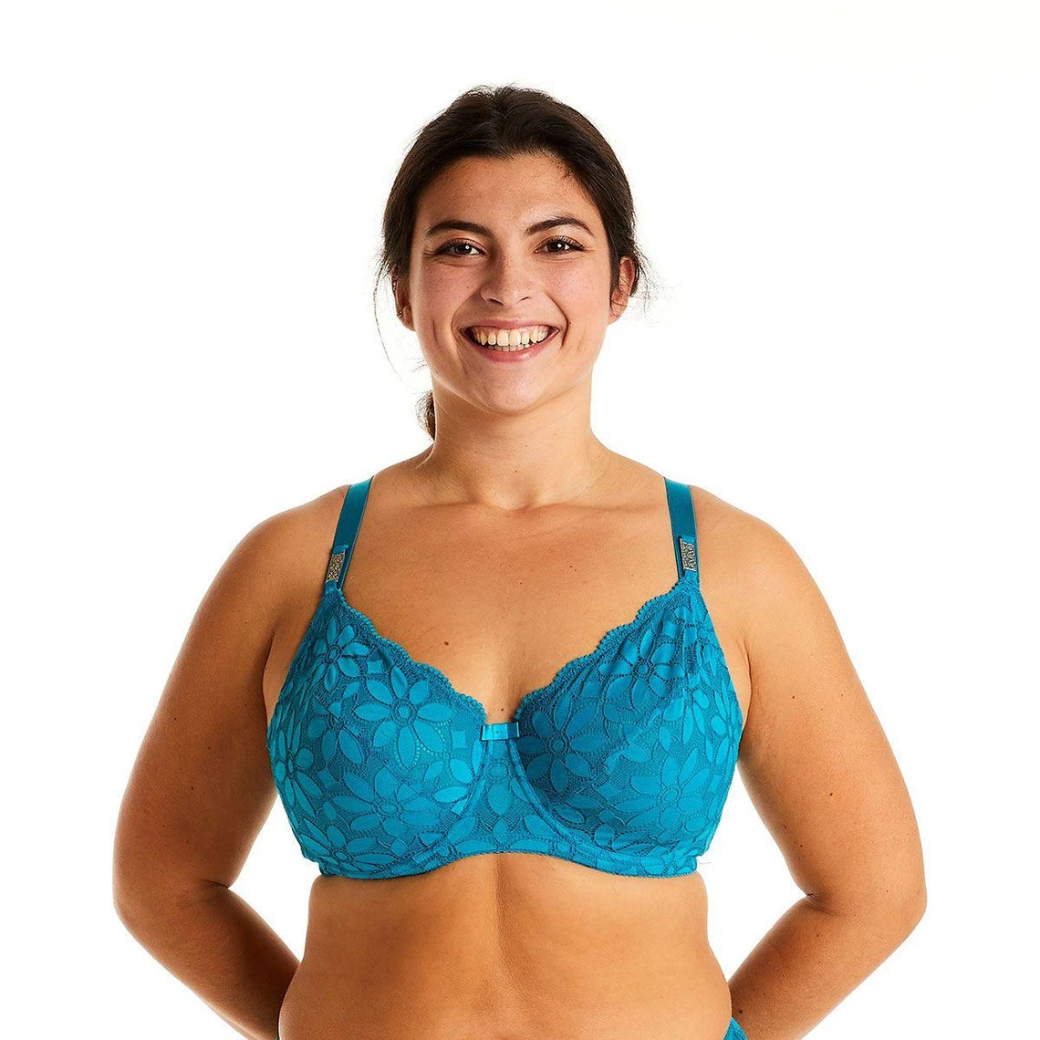 Soutien-gorge à Armatures Turquoise Fossette 1 Soutien-gorge à Armatures Turquoise Fossette