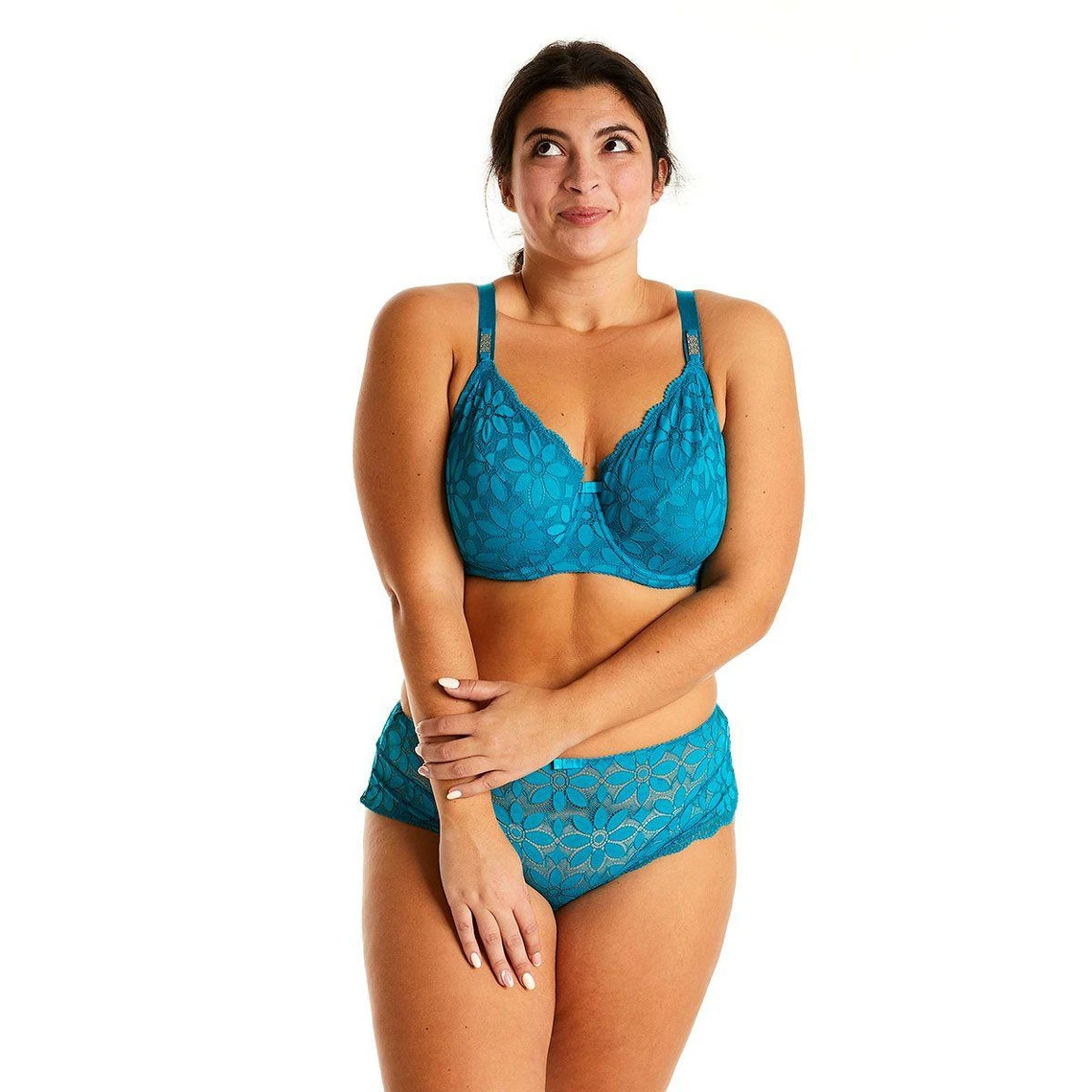 Soutien-gorge à Armatures Turquoise Fossette 2 Soutien-gorge à Armatures Turquoise Fossette – Image 2