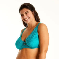 Soutien-gorge à Armatures - Turquoise