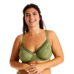 Soutien-gorge à Armatures Vert Echo
