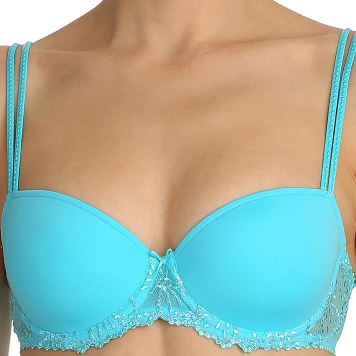 MARIE JO Soutien-gorge à Balconnets - Bleu 1 MARIE JO Soutien-gorge à Balconnets - Bleu