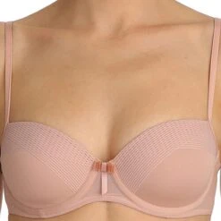 MARIE JO Soutien-gorge Rembourré à Balconnets - Rose