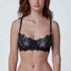 Soutien-gorge Balconnet Armatures - Bleu