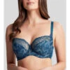 Panache Soutien-gorge Balconnet Armatures - Bleu