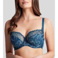 Panache Soutien-gorge Balconnet Armatures - Bleu