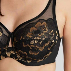 Panache Soutien-gorge Balconnet Armatures En Tulle Et Dentelle Florale - Noir -Lemon Curve Soldes Magasin soutien gorge balconnet armatures noir 3406330 6 1140x1140