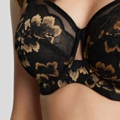 Panache Soutien-gorge Balconnet Armatures En Tulle Et Dentelle Florale - Noir -Lemon Curve Soldes Magasin soutien gorge balconnet armatures noir 3406330 7 1140x1140