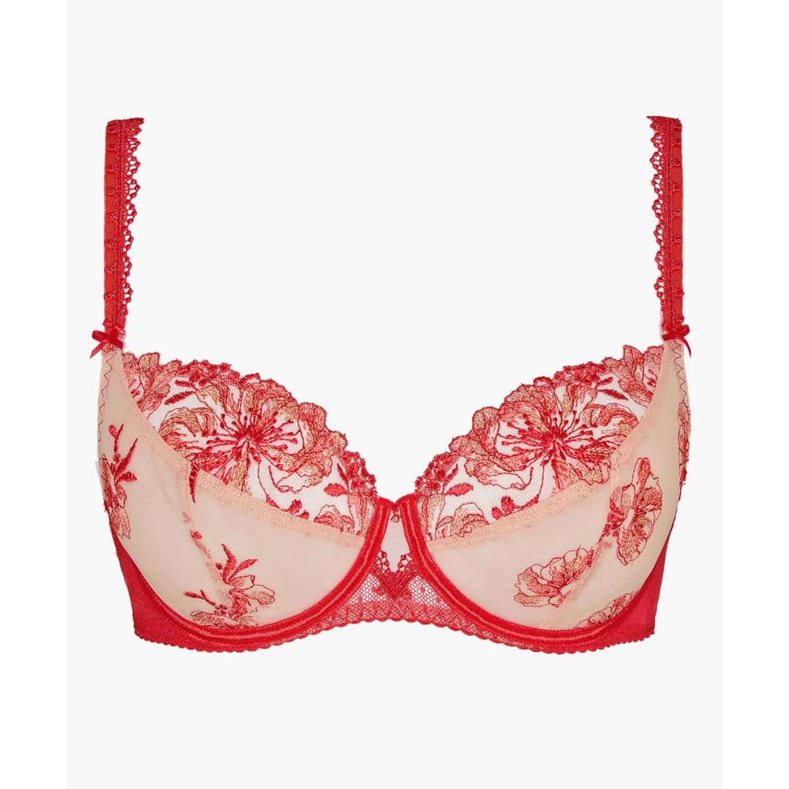Aubade Soutien-gorge Balconnet Armatures - Rouge 2 Aubade Soutien-gorge Balconnet Armatures - Rouge – Image 2