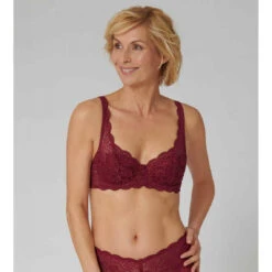 Triumph Soutien-gorge Balconnet Armatures Rouge