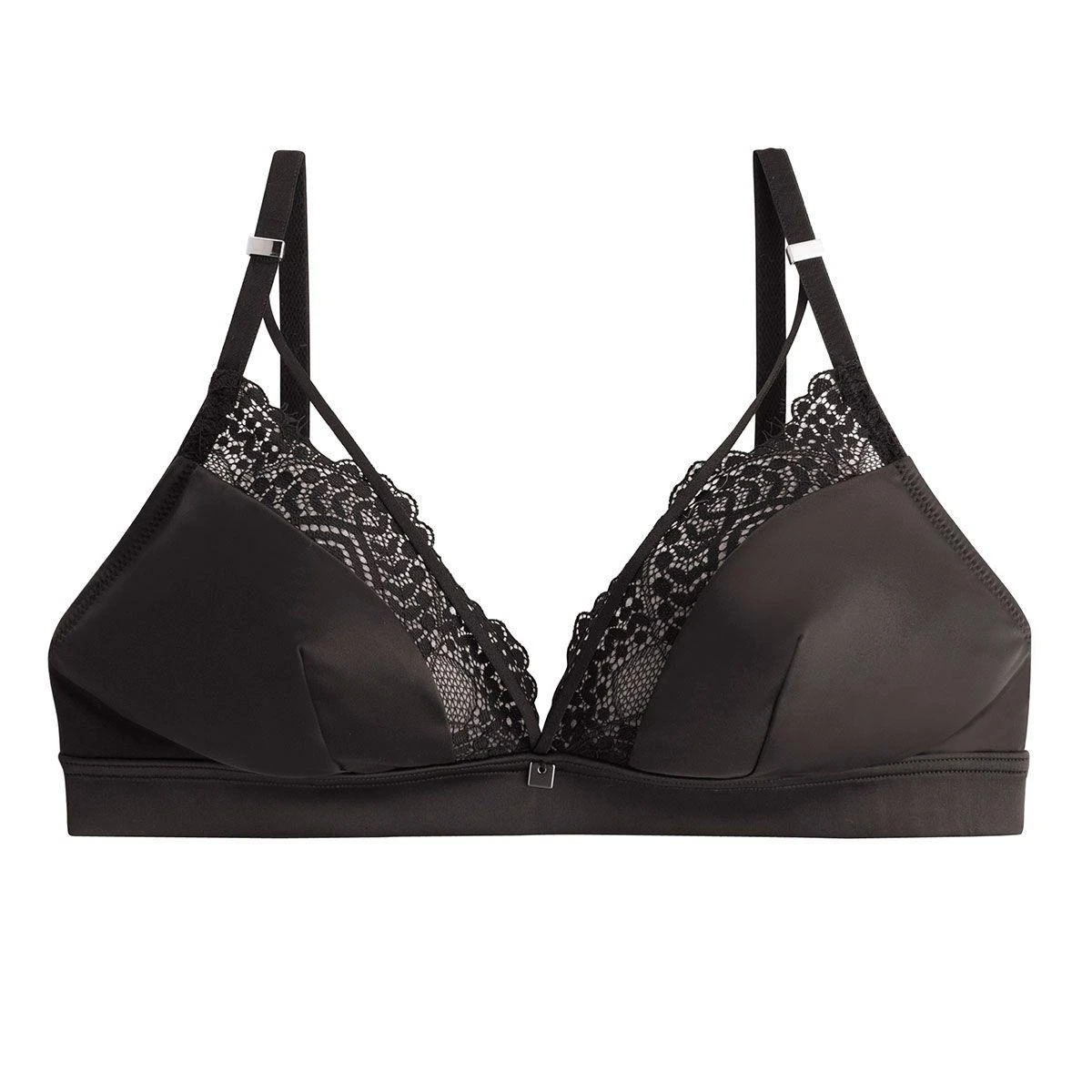 Soutien-gorge Bandeau Sans Armatures - Noir 4 Soutien-gorge Bandeau Sans Armatures - Noir – Image 4