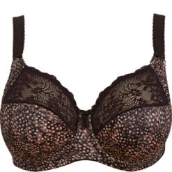 ELOMI Soutien-gorge Bonnets Entiers à Armatures - Ébène 11 ELOMI Soutien-gorge Bonnets Entiers à Armatures - Ébène -Lemon Curve Soldes Magasin soutien gorge bonnets entiers a armatures elomi morgan ebony 4 1140x1140