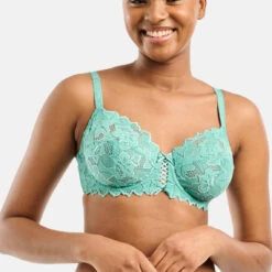 Soutien-gorge Emboîtant Armatures - Bleu