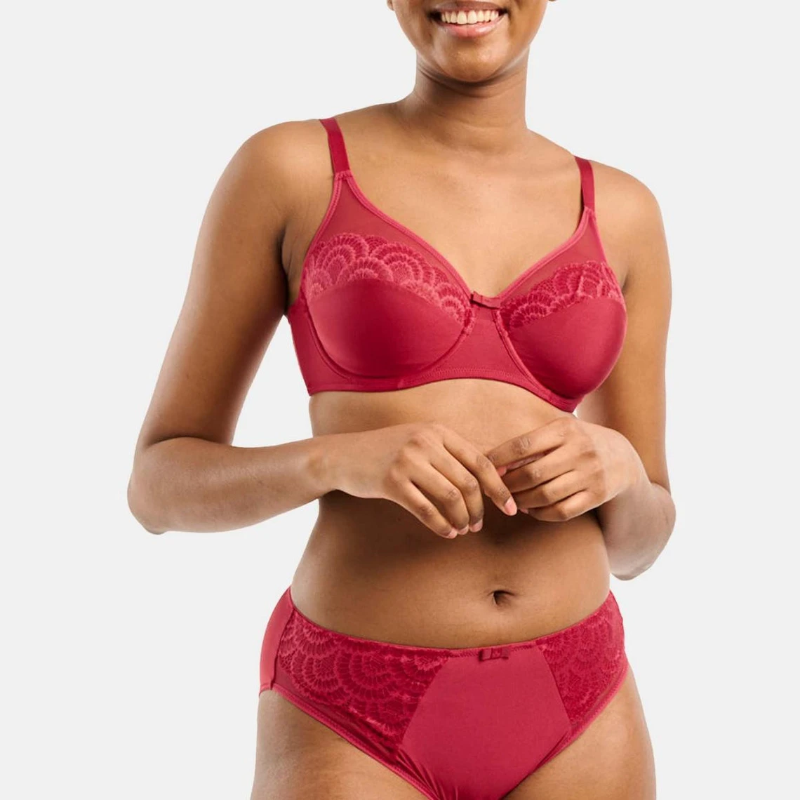 Soutien-Gorge Classique Armatures Rouge 4 Soutien-Gorge Classique Armatures Rouge – Image 4