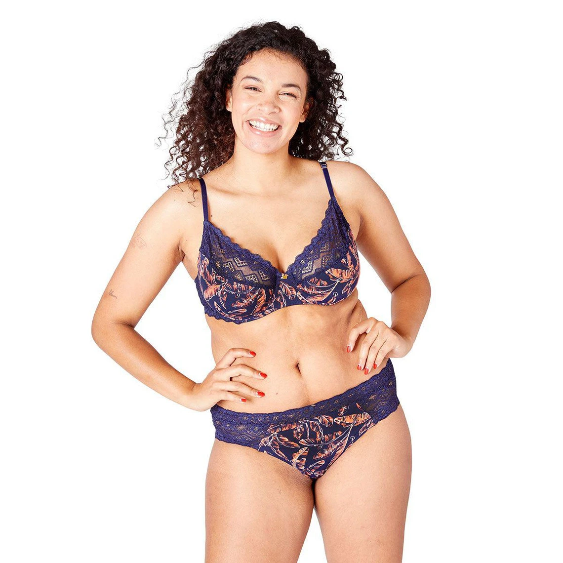 Soutien-gorge Corbeille Armatures Bleu 2 Soutien-gorge Corbeille Armatures Bleu – Image 2