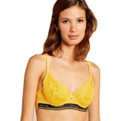 Soutien-gorge Corbeille Armatures Jaune