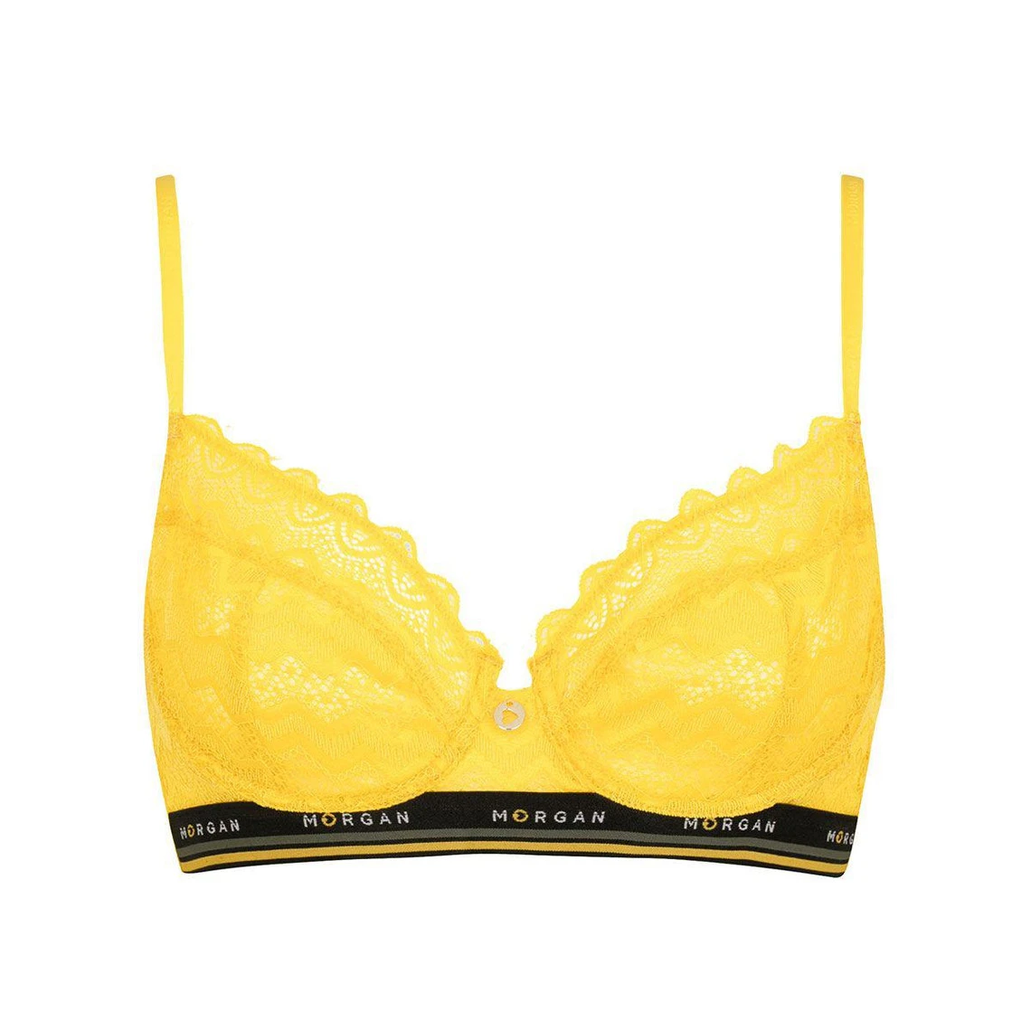 Soutien-gorge Corbeille Armatures Jaune 4 Soutien-gorge Corbeille Armatures Jaune – Image 4
