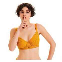 Soutien-gorge Corbeille Armatures - Jaune