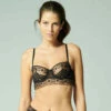 Soutien-gorge Corbeille Armatures - Noir