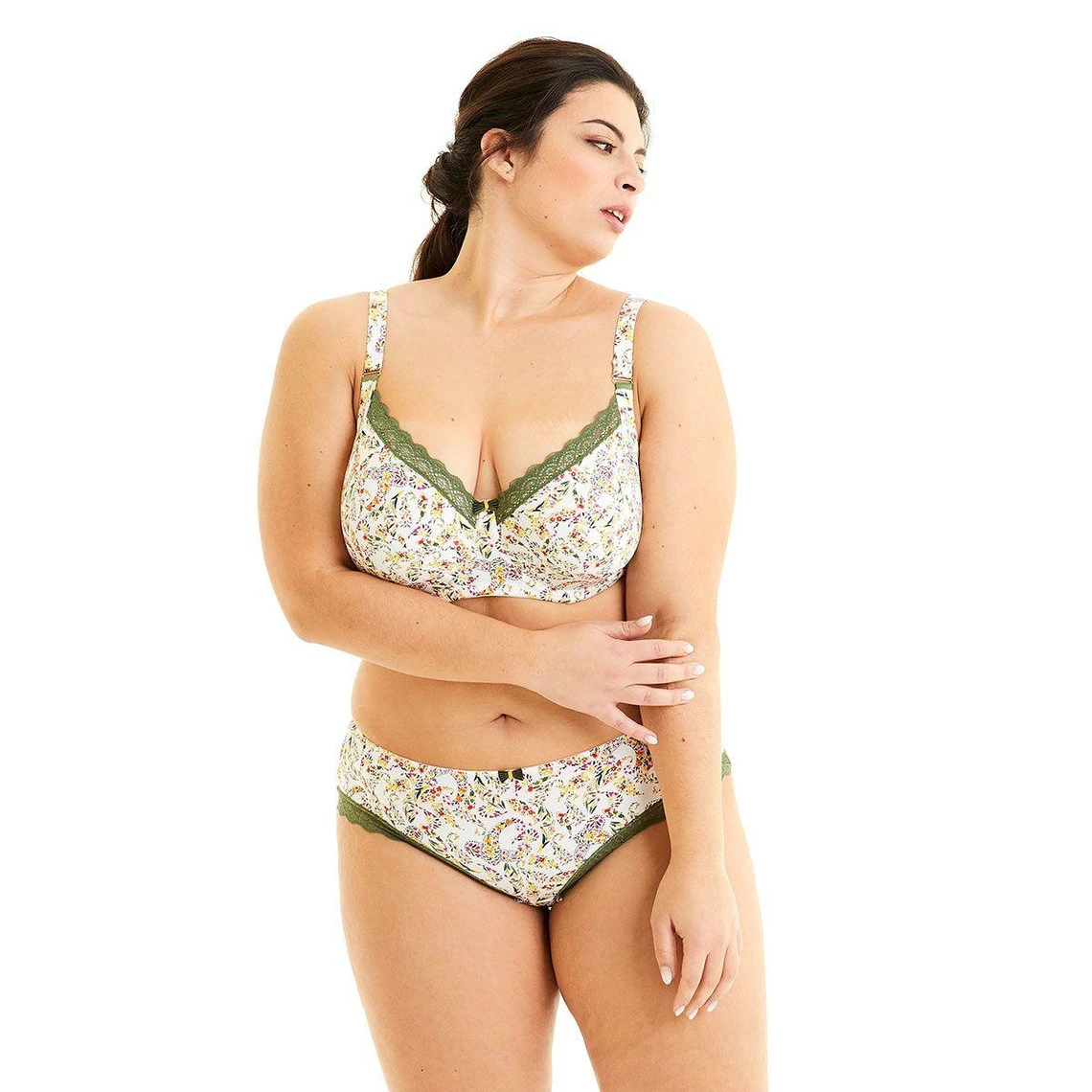 Soutien-gorge Corbeille Armatures - Vert 2 Soutien-gorge Corbeille Armatures - Vert – Image 2