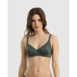 DIM Soutien-gorge Corbeille Armatures Vert