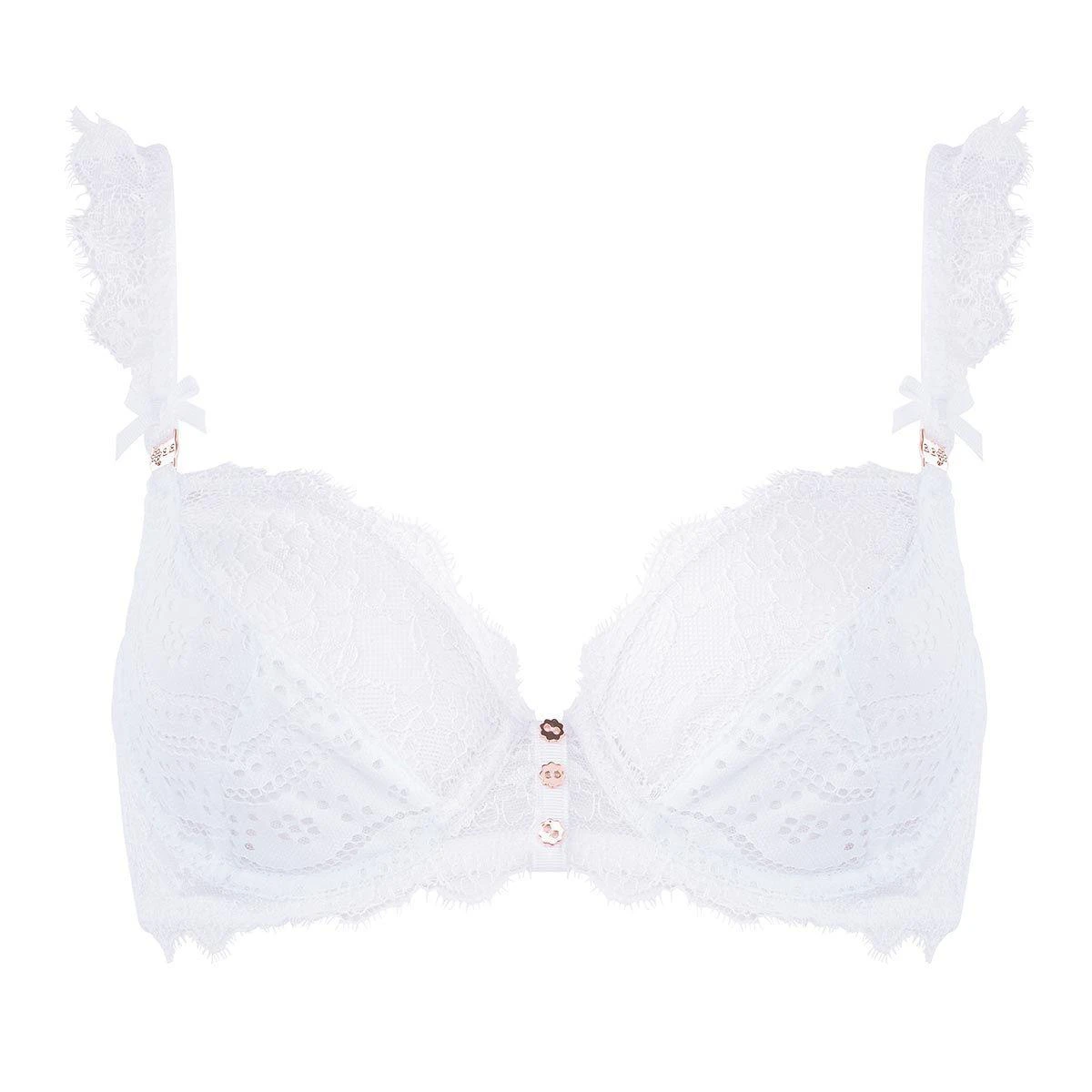 BRIGITTE BARDOT Soutien-gorge Corbeille Balconnet Amatures - Blanc 4 BRIGITTE BARDOT Soutien-gorge Corbeille Balconnet Amatures - Blanc – Image 4