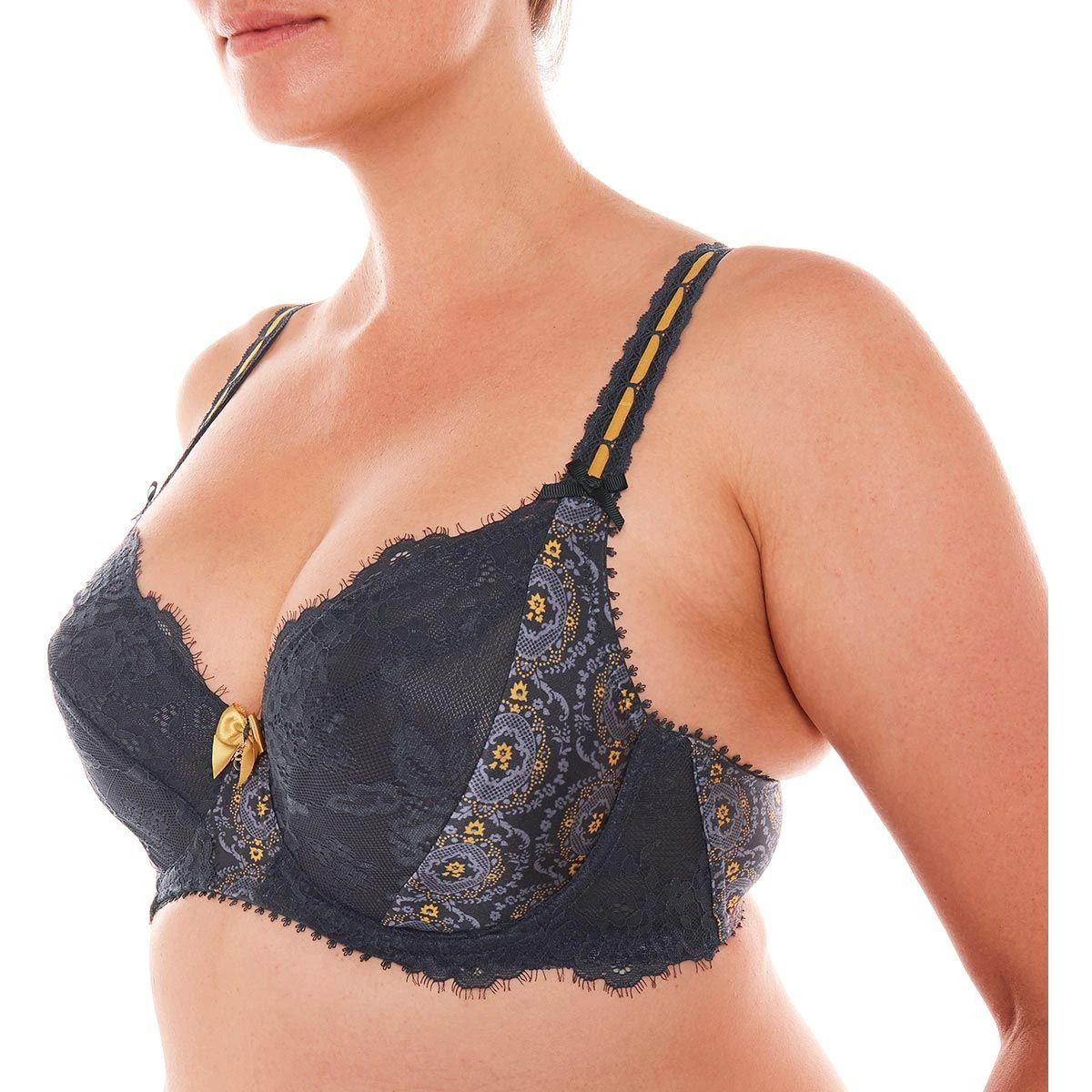 BRIGITTE BARDOT Soutien-gorge Emboitant Armatures - Gris 1 BRIGITTE BARDOT Soutien-gorge Emboitant Armatures - Gris