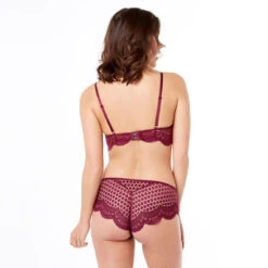 Soutien-gorge Corbeille Bordeaux Valentine POMM'POIRE - Bordeaux -Lemon Curve Soldes Magasin soutien gorge corbeille bordeaux valentine pommpoire rouge 1181107 4 1140x1140